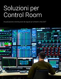 Brochure delle soluzioni per control room